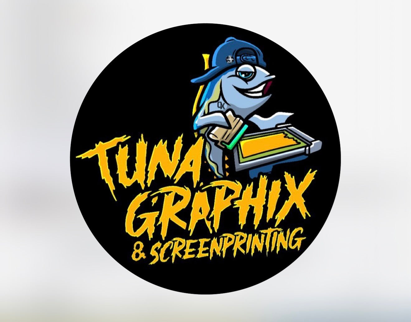 The Azure Knight: FDD Tee by TunaGraphix